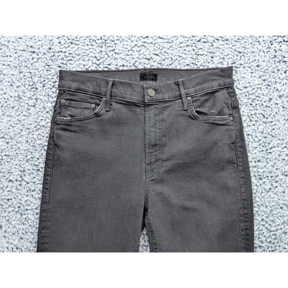 MOTHER Black Ankle & Cropped Jeans - Picture 3 of 14